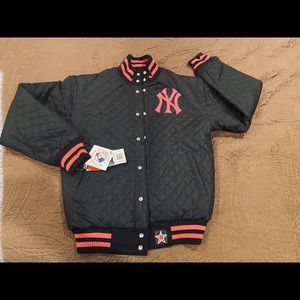 New Wool Reversible Yankees Varsity Jacket